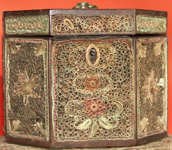 The Origins of Paper Quilling - Drew's Art Box Blog - a box of art